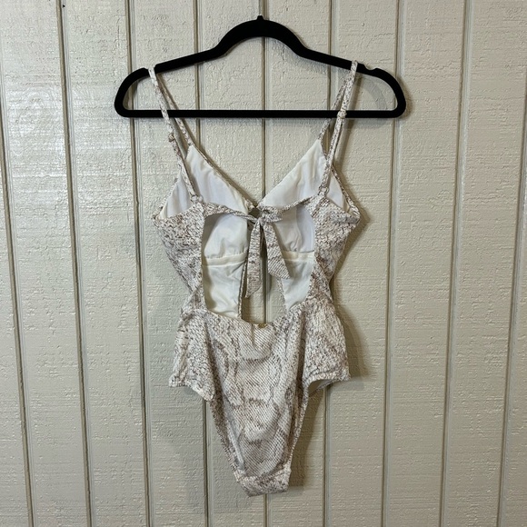 PILYQ Cobra Maisie Ring One Piece Swimsuit, size medium. - Picture 6 of 6